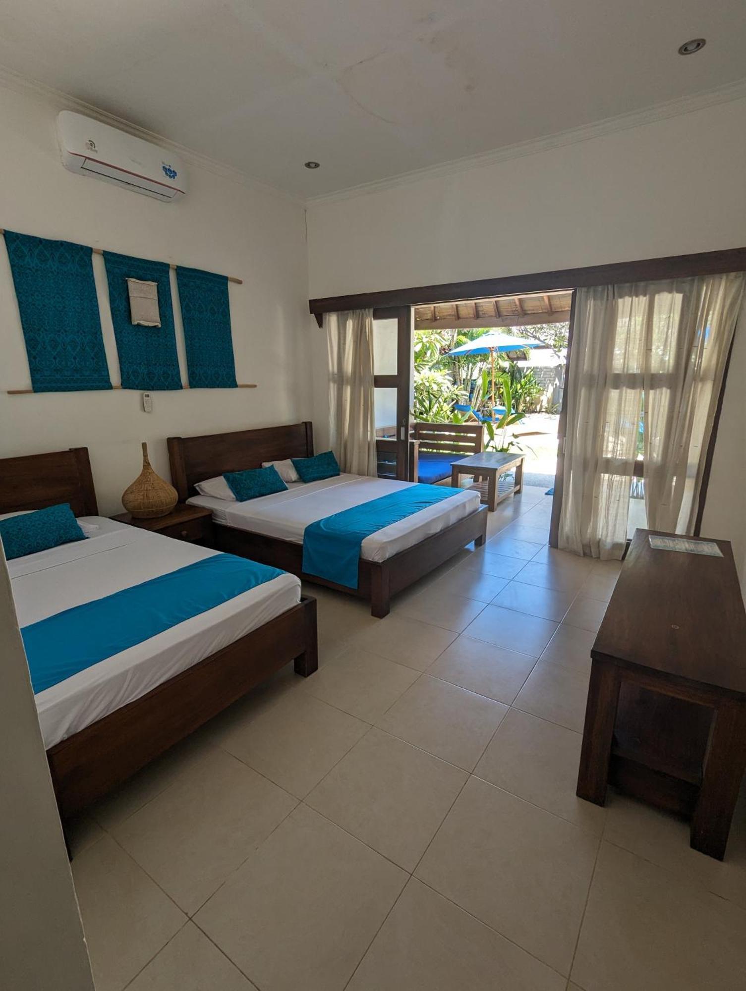 Indigo Bungalows Gili Trawangan Esterno foto