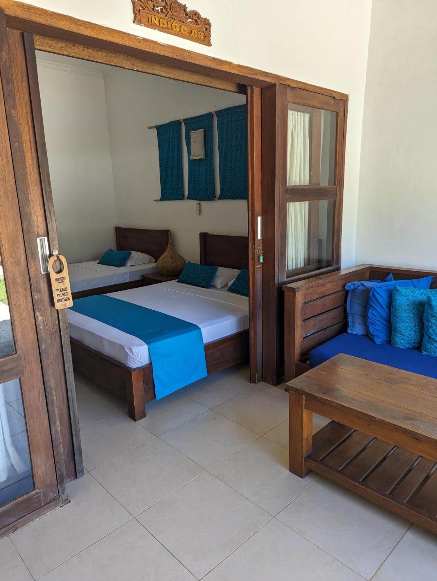 Indigo Bungalows Gili Trawangan Esterno foto