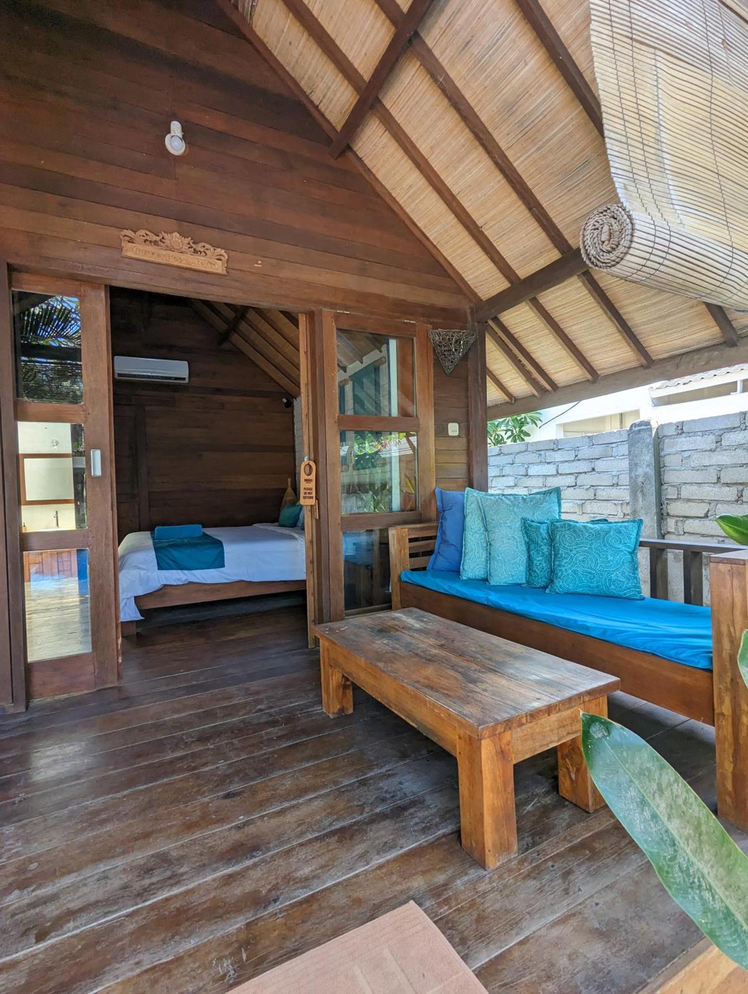 Indigo Bungalows Gili Trawangan Esterno foto